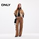 ONLY Outlet 2025 summer new Tennis casual gradient loose long-sleeved denim shirt for women