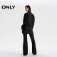 ONLY Outlet 2025 summer new model fake two-piece spliced ​​elastic skirt pants slim trousers bell-bottom pants casual pants women