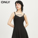 ONLY Summer Temperament Than Golden Style Mid-Long Skirt Knitted Sling Skirt Set Dress Women
