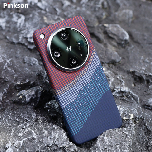 Pinkson suitable for OPPO Find X8S mobile phone case x8 ultra Kevlar aramid protective case pro ultra-thin x8u full-inclusive matte carbon fiber pattern hard shell business high-end new anti-fall light
