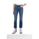 Self-operated 7 For All Mankind High Waist Slim Blue Printed Flared Jeans - Multicolor [Beautiful