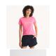 Self-operated Nautica Women's Logo Aluminum Foil Pattern T-Shirt - Stunning Pink 16-2130 [USA
