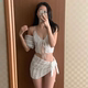 Korean swimsuit women's new high-end split sexy hottie bikini three-piece set beautiful girl vacation hot spring