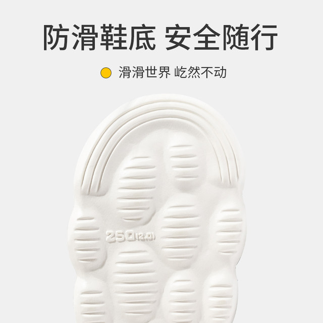 Erha Cotton Slippers Men's Winter Bag Heel Indoor Home Warm Outdoor Wear Cute Thick Soled Plush Cotton Shoes Men's Winter Style