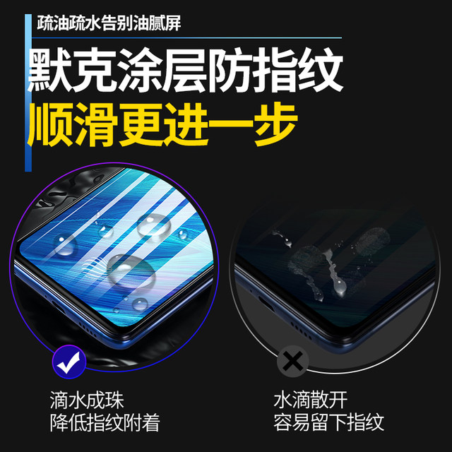 
oppoRENO tempered film reno2Z mobile phone film RENO8/76/5/4/3 full screen reno5K/5Z full coverage ACE2 anti-peeping suitable for OPPO anti-peeping reno2 colorless tempered film