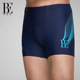 BE Fan De'an men's boxer swimming trunks fashionable sun protection anti-chlorine breathable hydrophobic swimming trunks men's 2024 new style