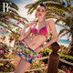 BE van der Ann's small breasts gathered together fashionable skirt sexy bikini swimsuit women slim ins style vacation swimsuit
