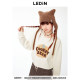 Shopping Mall Same Leach Cooperative Series Biscuits Printing Short Sweaters C2CRE3316
