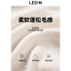 Leting imitation lamb wool hooded sweatshirt new winter three-dimensional doll loose polar fleece pullover sweatshirt