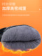 Motorcycle handlebar cover thickened in winter to keep warm and waterproof Electric vehicle battery car windproof PU protective gloves Tricycle cold protection