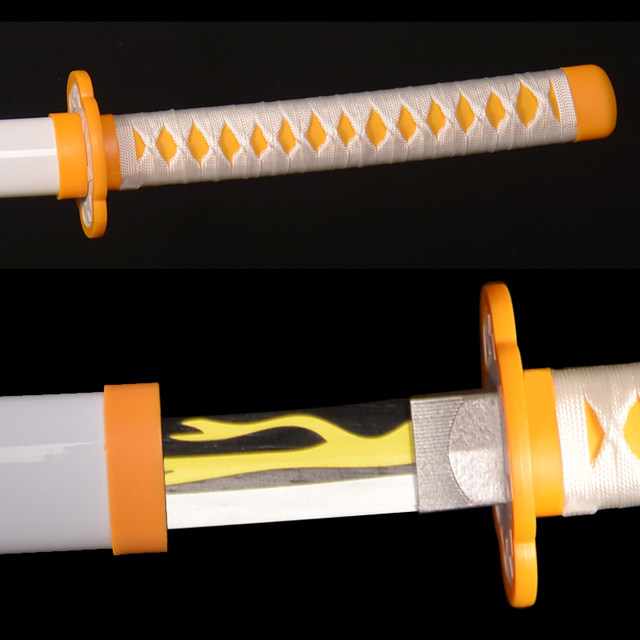 Ghost Destroyer Blade Rim Sword My Wife Shanyi COS Anime Weapon Children's Playing Prince Blocks and Draw Sword
