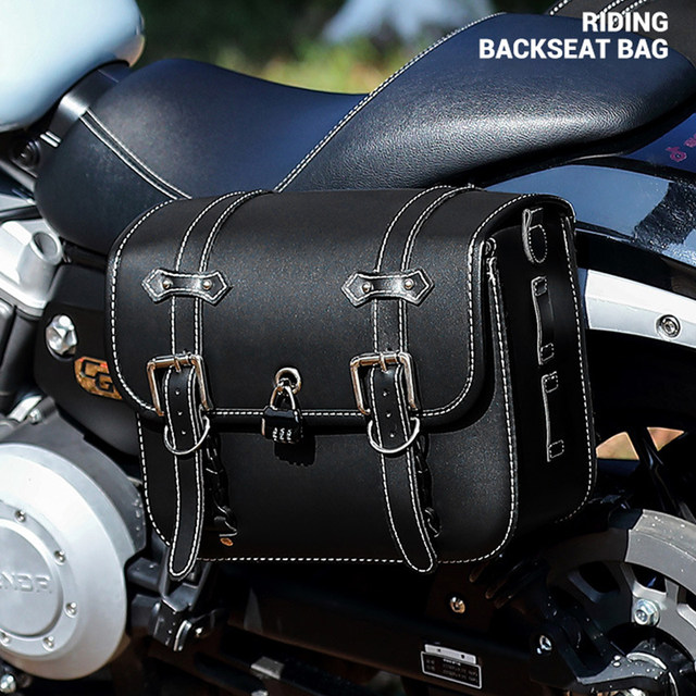 Retro motorcycle waterproof side bag saddle side box motorcycle flash 300 pedal camel shoulder bag travel hanging bag