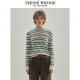 TeenieWeenie Bear Outlet Early Fall Slim Stripe Pullover Sweater
