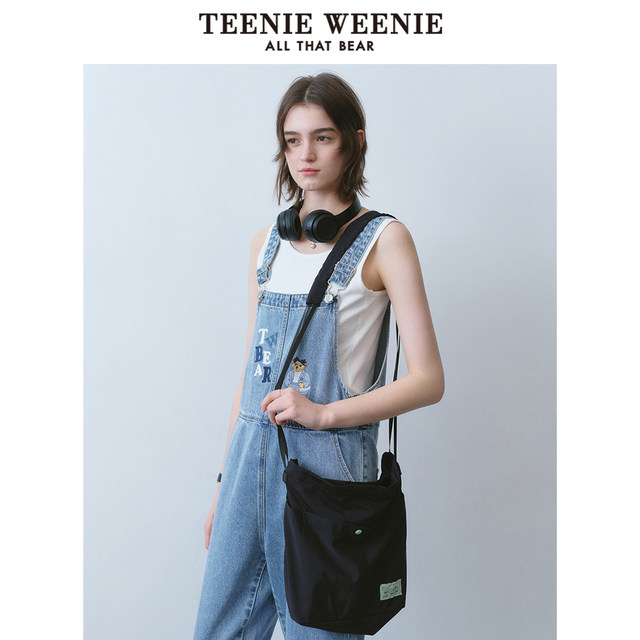 TeenieWeenie Bear Outlet Women's Spring Loose Vibrant Jeans Overalls Pants
