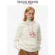 TeenieWeenie Bear Outlet Women's Sweatshirt Winter Academy Hoodie Cartoon Cute Fun Plus Fleece Top
