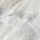 Summer apricot mesh spliced ​​cake skirt for women's spring and autumn 2025 new high-waisted slim gauze skirt long skirt