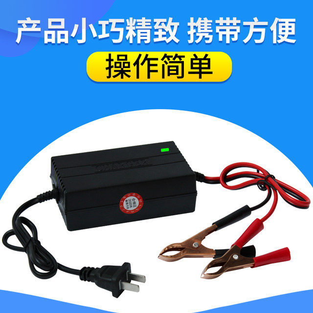 Motorcycle battery charger 12v universal lead-acid battery scooter 12V smart charger