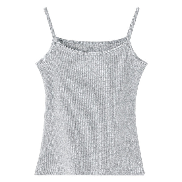 Pure cotton suspender vest women's white inner wear beautiful back spring and summer thin secondary breasts cover outer sleeveless base top