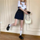 Niche design high -waisted denim skirt female summer 2022 new large size, thin A -line skirt bag hip skirt