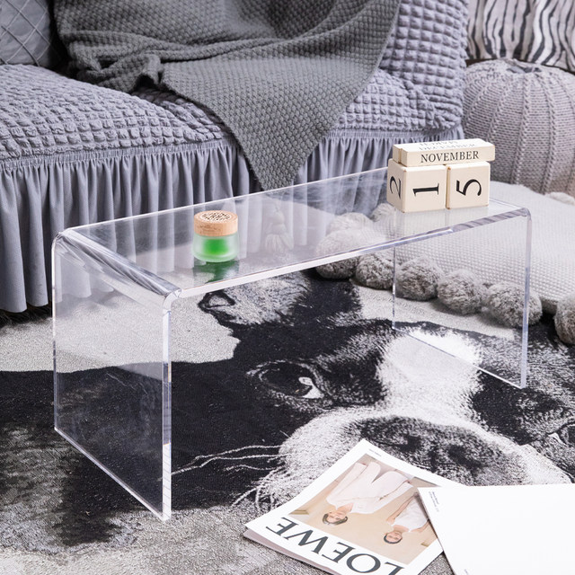 Yayli bay window table coffee table transparent small desk bedroom bedroom a few corners of the bedroom cabinet tatami dwarf table

