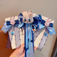 Children's cute hairpin rabbit police headdress little girl Zootopia bunny ears bow hat hairpin hair accessories