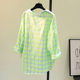 Extra large size 2-300Jin [Jin equals 0.5 kg] women's summer thin loose breathable design sunscreen jacket