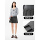 Short skirt for women hot air 2025 summer new pleated slim A-line slim versatile and comfortable commuting temperament