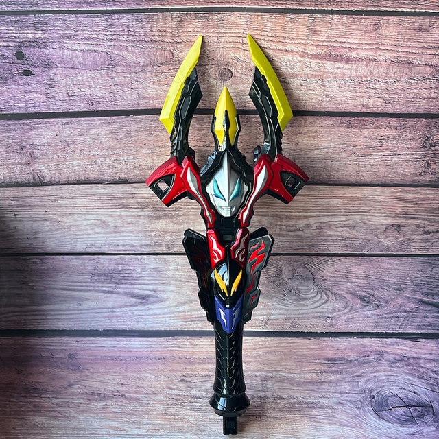 Bandai genuine Ultraman combined armed Geed and Belial set vocal weapon boy toy gift