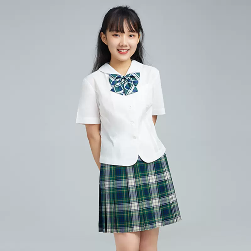 萌芽jk正统学生服日系穿搭水手服无本札幌襟 日本校服