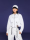Tuogu white workwear short jacket for women spring 2025 new fashionable short windbreaker sports jacket top C50718
