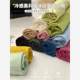 Modal cotton short-sleeved loose T-shirt for women in 2025 new V-neck T-shirt ice silk top summer green half-sleeved