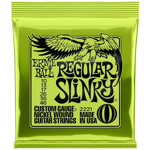 eb string Ernie ball electric guitar string 2223 electric guitar string 2221 electric guitar string full set of authentic products
