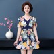 Swimsuit female mother style middle-aged and elderly people split belly covering large size slimming hot spring skirt swimsuit