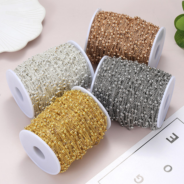 Snoring chain encryption chain snake bone chain O -chain extension necklace bracelet material DIY jewelry accessories 5 meters