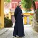 Satin Monk Clothing, No wrinkle, Long Gown, Monk Clothing, Men and Women's Dress, Monk Clothing