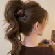 High ponytail fixed artifact hair clip female high-end 2025 new shark clip back of the head hair clip hair accessories