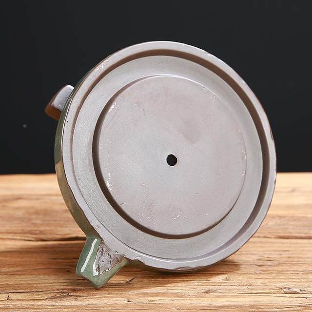 Polycin Boil Simple Ceramics Pot Rough Pottery Pot Home Horticultural Plactic Potten Potted Ge Kiln Water Swing