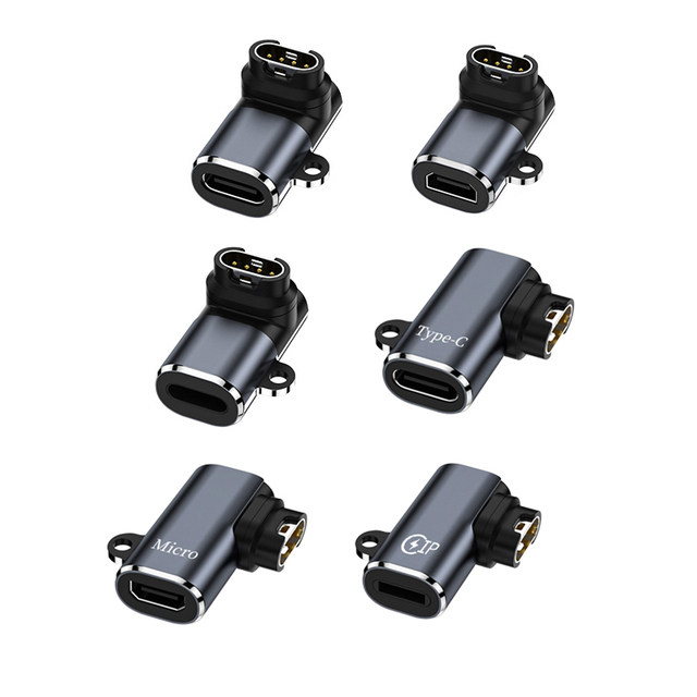 Suitable for Garmin watch charger Fenix5 charging cable TypeC adapter 5S plus/245/935 instinct 502Garmin Feinashi 6X pro data cable vivoactive3