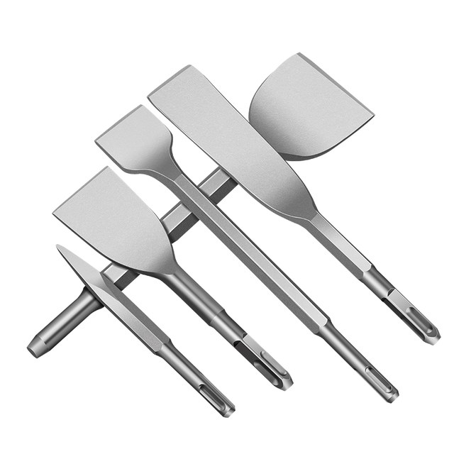 German Seiko electric hammer impact drill bit electric pick shovel head flat chisel concrete wall drilling power tool artifact
