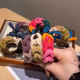 High elastic hair ring durable 2025 new high-end braided hair rope head rope for women high ponytail rubber band headdress