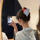 
Full of vitality 2025 new triangle clip women's high-end back head hair clip shark clip headdress