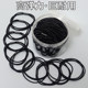 Head rope female tie temperament new leather cover black high elastic hair ring hair accessories tie hair rubber band hair rope adult