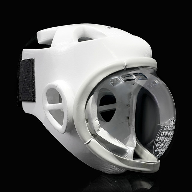 Deep Fear boxing head mask fully enclosed head protection head anti -fog impact boxing MMA head protection head
