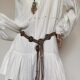 Retro Bohemian Ethnic Style Wearing Woman Chain Women's Decoration with Skirt Ins All-match Niche High-end Sense Belt
