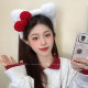 Plush hairband women sweet bow wash face makeup and makeup mask headband hair compression headwear high-quality hair bundle hair accessories