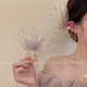 Mermaid Princess Tassel Ear Ear Hanger 2025 New High-end Aura Feeling No Ear Puncture Ear Clip National Style Fairy Elf Ear Decoration