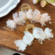 Agile butterfly clip female high-end 2025 new style back head shark clip large hair volume large hair clip