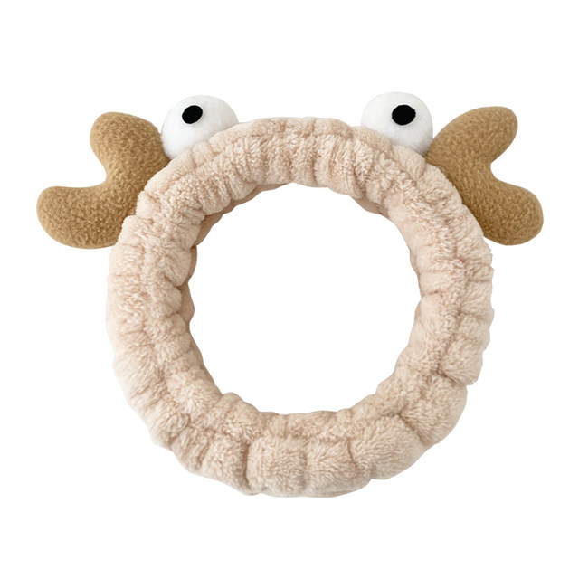 Face wash hairband for women cute hairband internet celebrity 2025 new makeup mask special headband for face wear