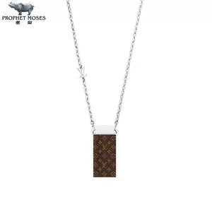 Louis Vuitton MONOGRAM Lv edge necklace mm (MP3003)