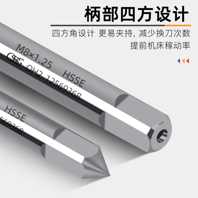 Japan imported OSG spiral tap tip tapping stainless steel special machine tap M2M3M4M5M6M8M10